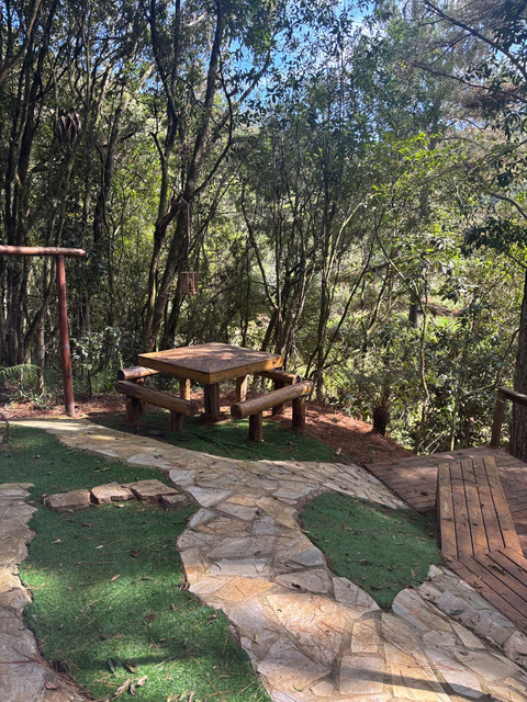 Cabana suspensa